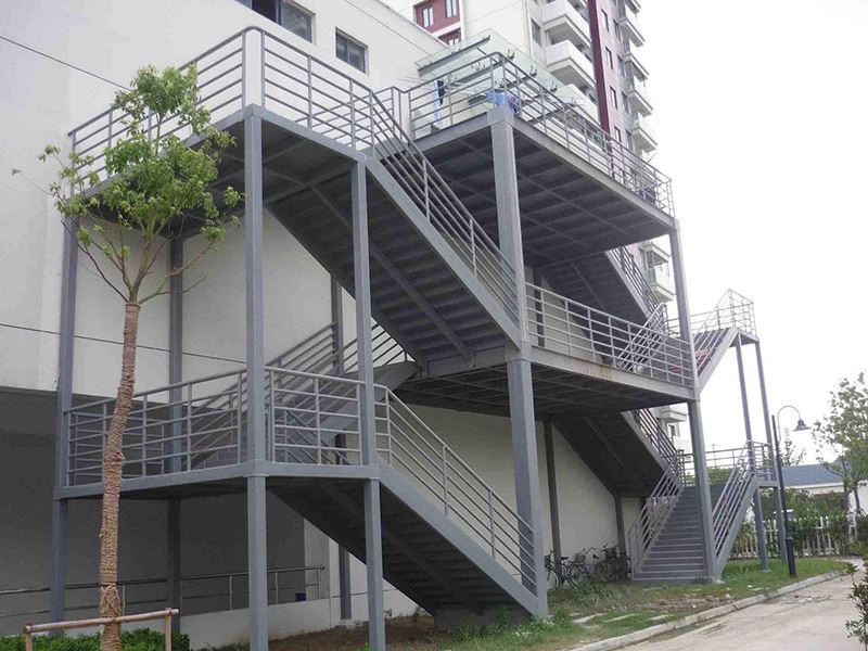 steel stair steel stair
